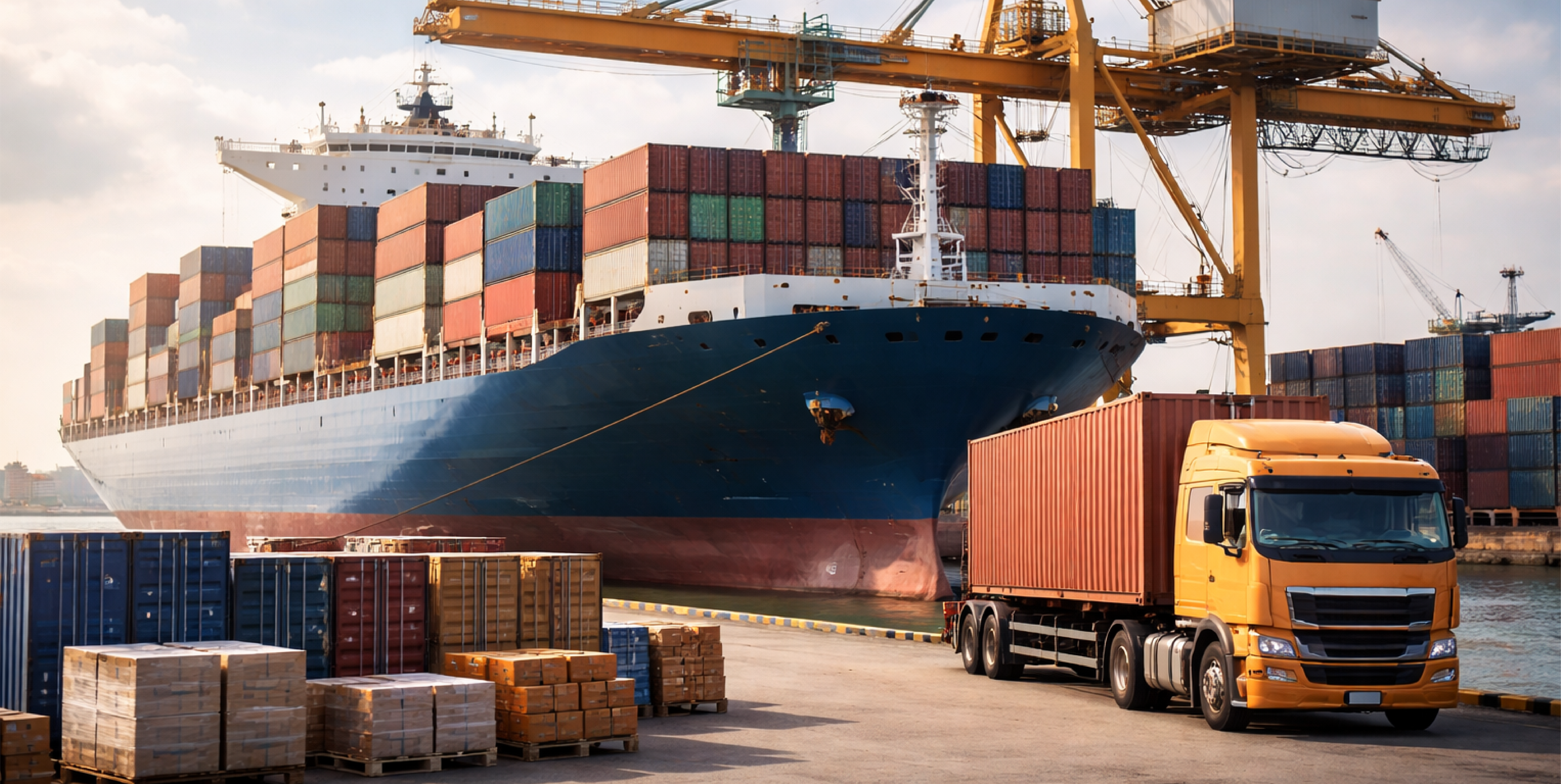 قطاع اللوجستيات والتغليف