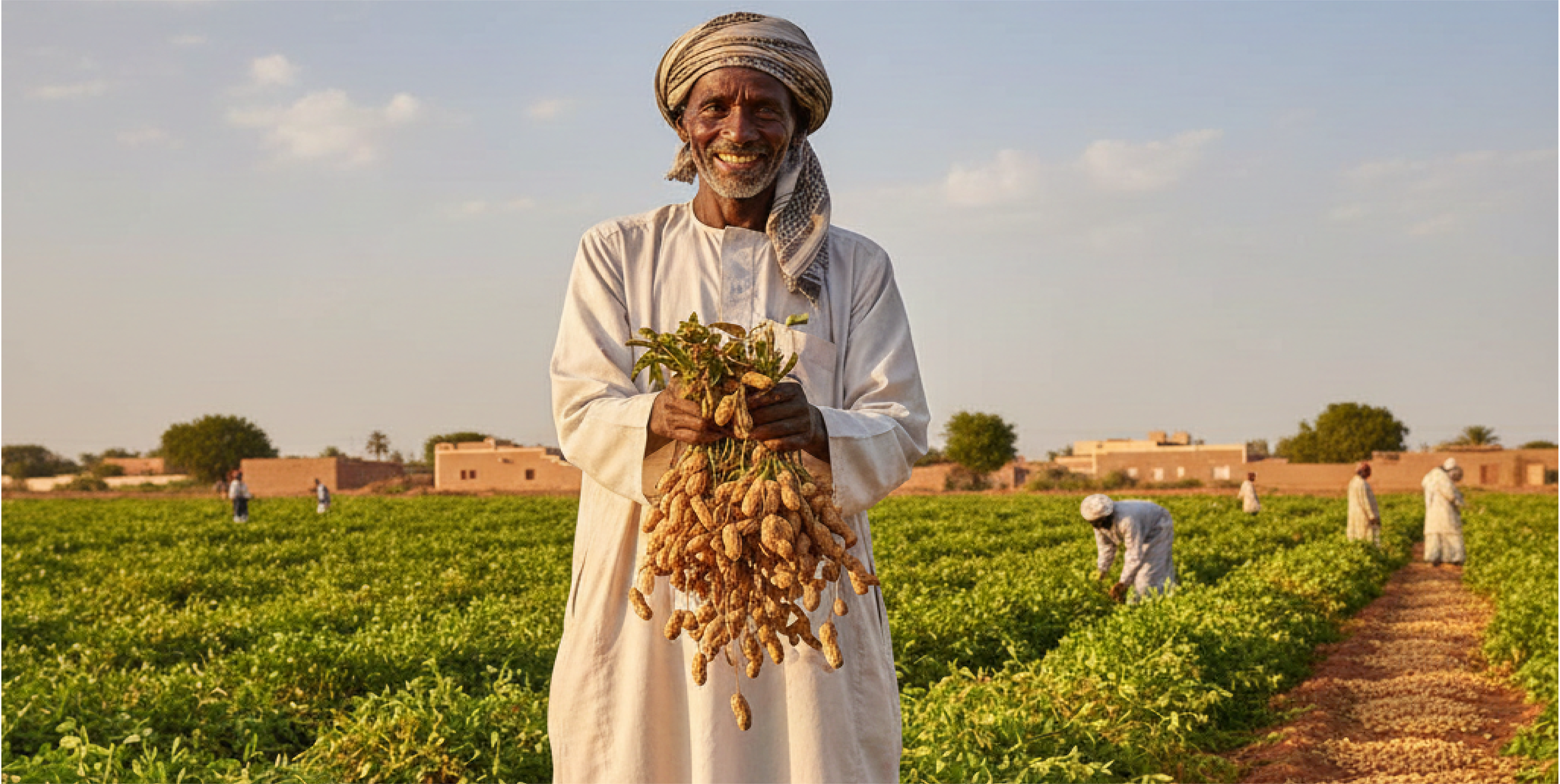 محصول الفول السوداني